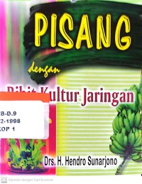 Budi daya pisang dengan bibit kultur jaringan